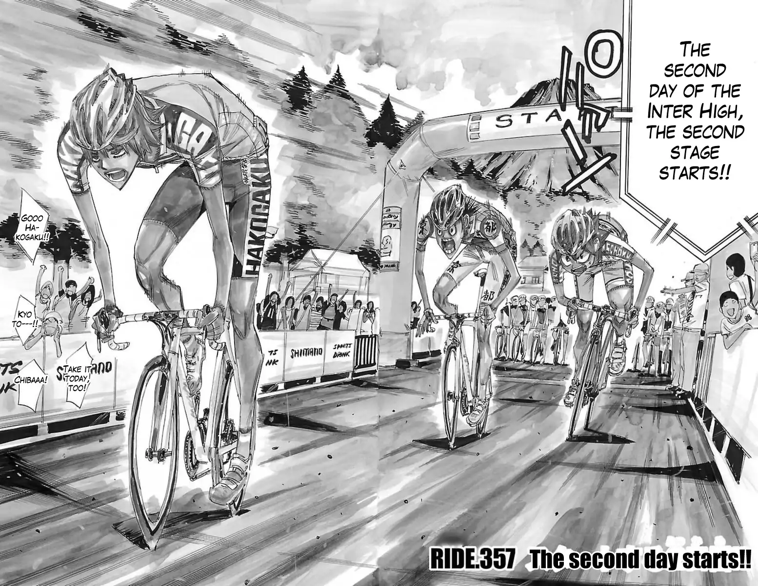 Yowamushi Pedal Chapter 357 2